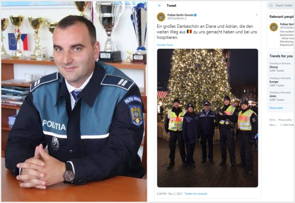 Un polițist de la IPJ Alba va lua parte la o nouă misune internațională