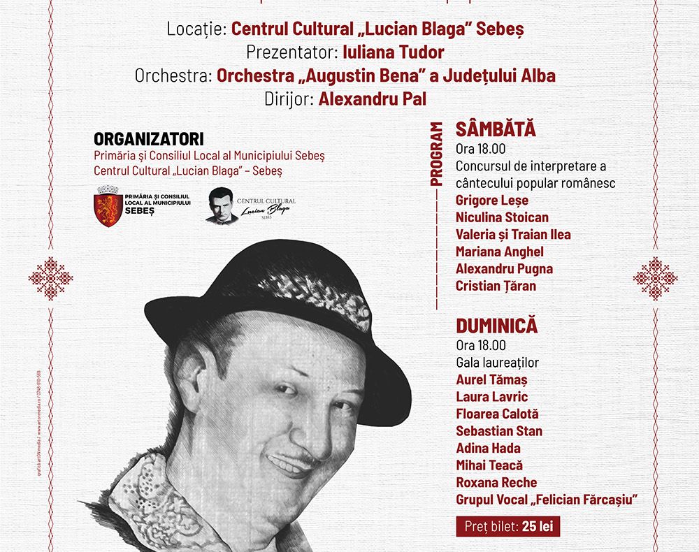 30 de tineri înscriși pentru preselecțiile concursului din cadrul festivalului național „Felician Fărcașiu”