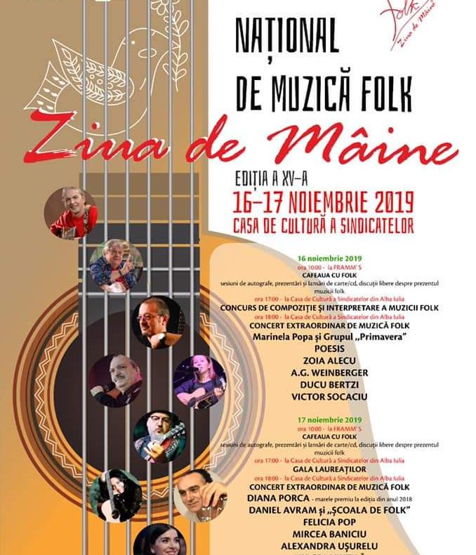 Programul Festivalului Național de Muzică Folk „Ziua de Mâine”