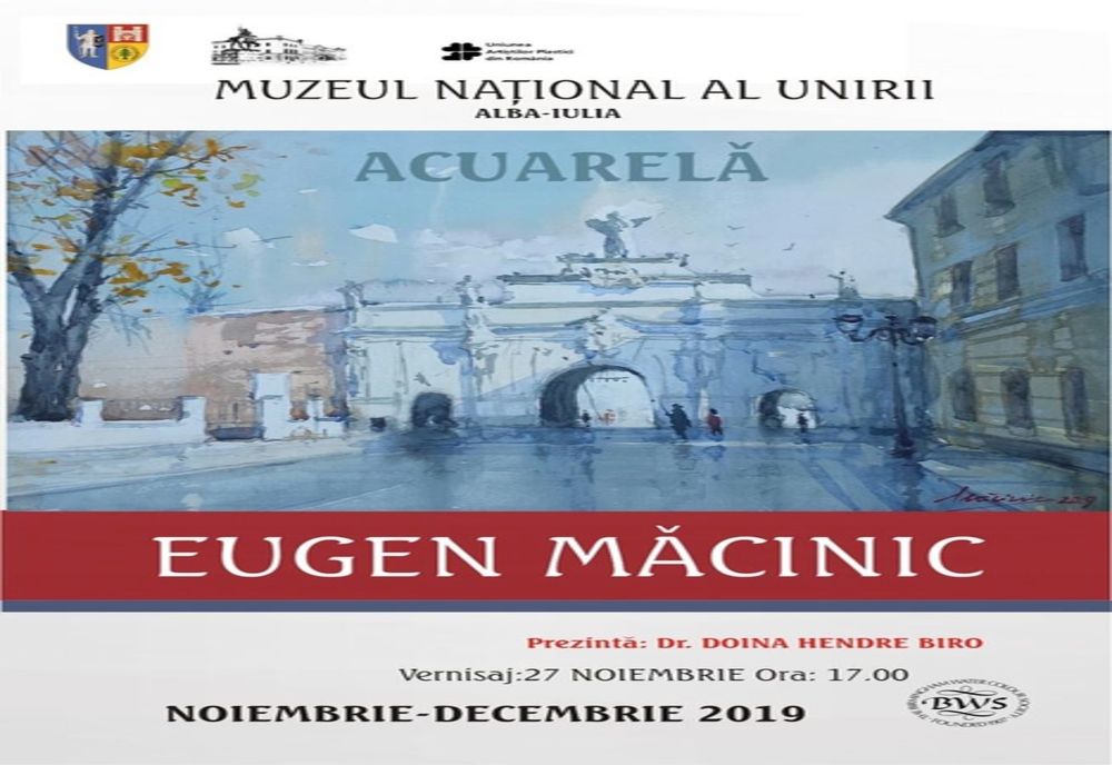 La muzeul albaiulian va fi vernisată expoziția "Acuarelă"