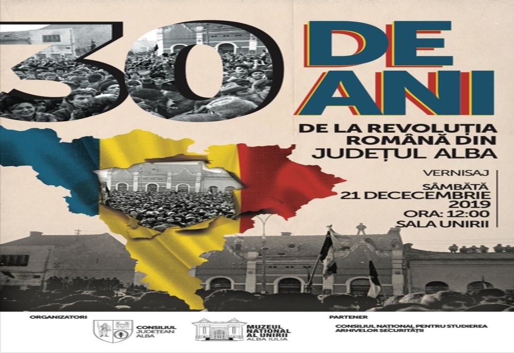 Expoziția - 30 de ani de la Revoluția Română în județul Alba