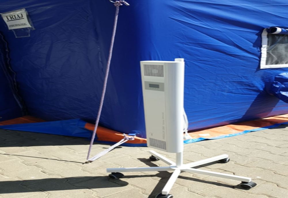 Lămpi antibacteriene UVC pentru pacienții Spitalului Municipal Blaj 