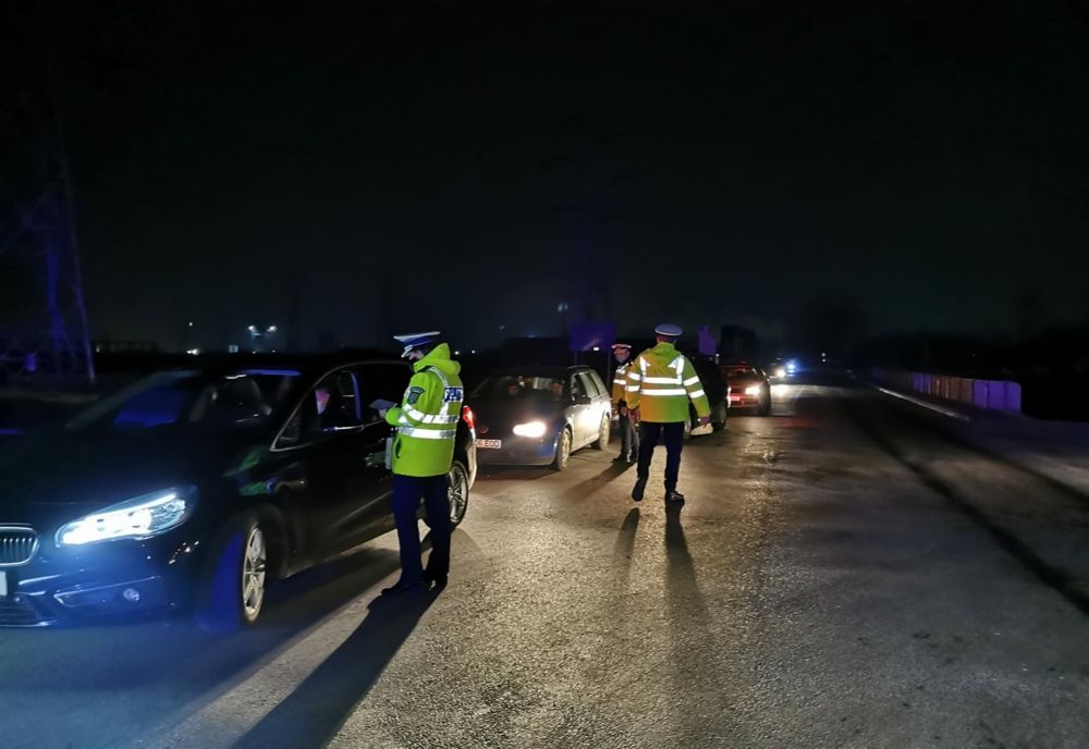 Filtre la intrile și ieșirile localităților carantinate