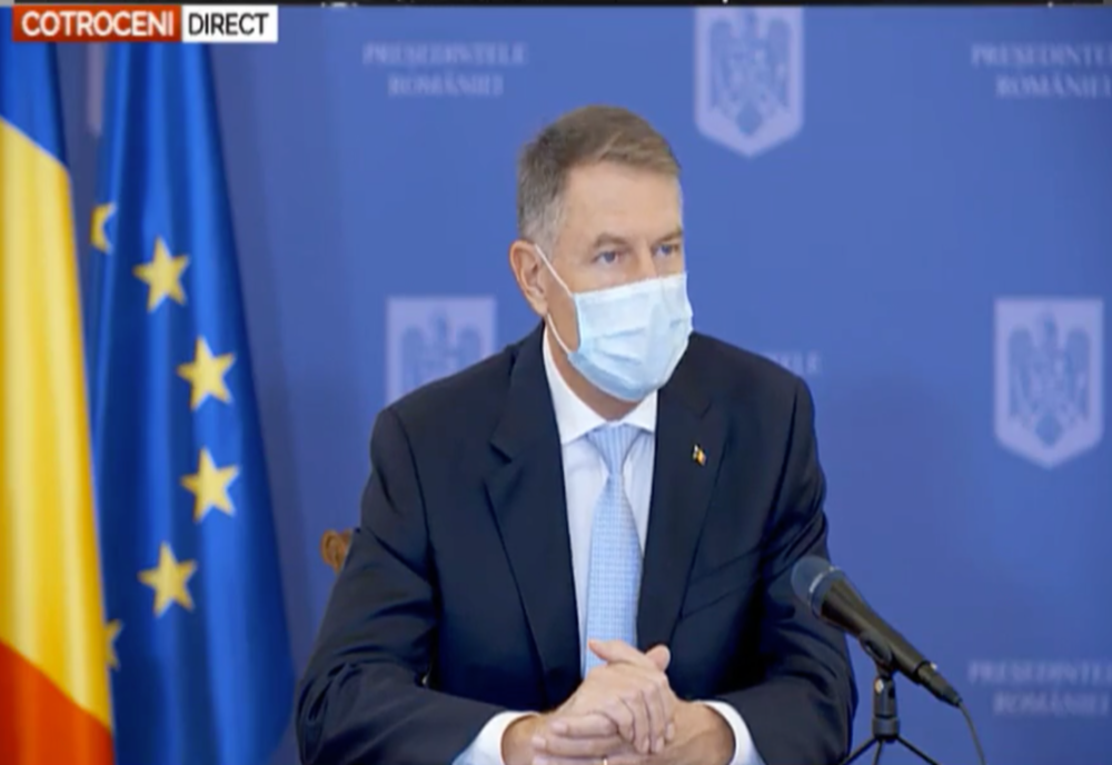 Klaus Iohannis: ”Vaccinarea în masă reprezintă singura soluție pentru a ne întoarce cât mai rapid la normalitate. Virusul se răspândește în continuare”