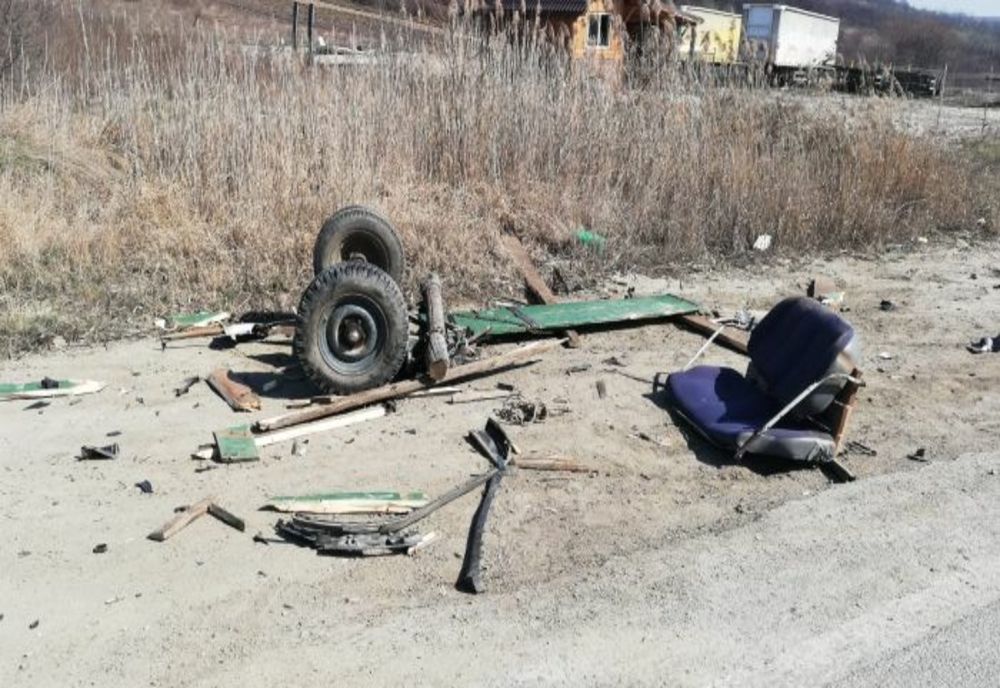 Căruțaș rănit într-un accident rutier! Trafic îngreunat între Sibiu și Alba