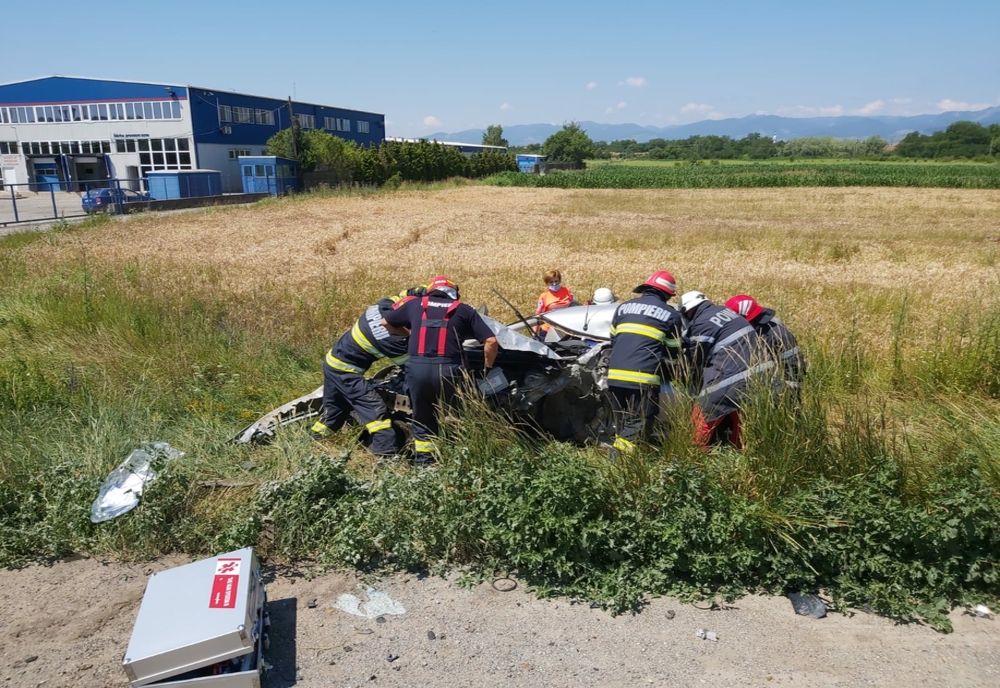 FOTO+VIDEO Accident cu o victimă, pe DN1! 