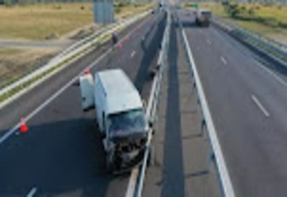 Accident grav, pe Autostrada Sebeș-Turda: două victime, în stare critică