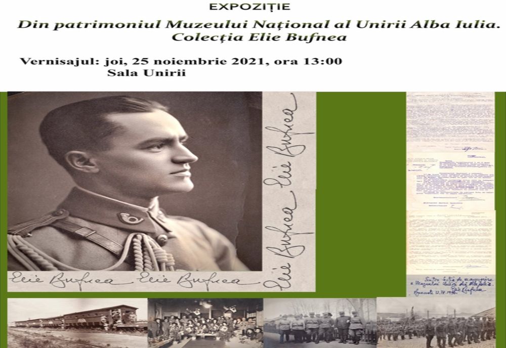 EXPOZIȚIE: Din patrimoniul Muzeului Național al Unirii Alba Iulia. Colecția Elie Bufnea