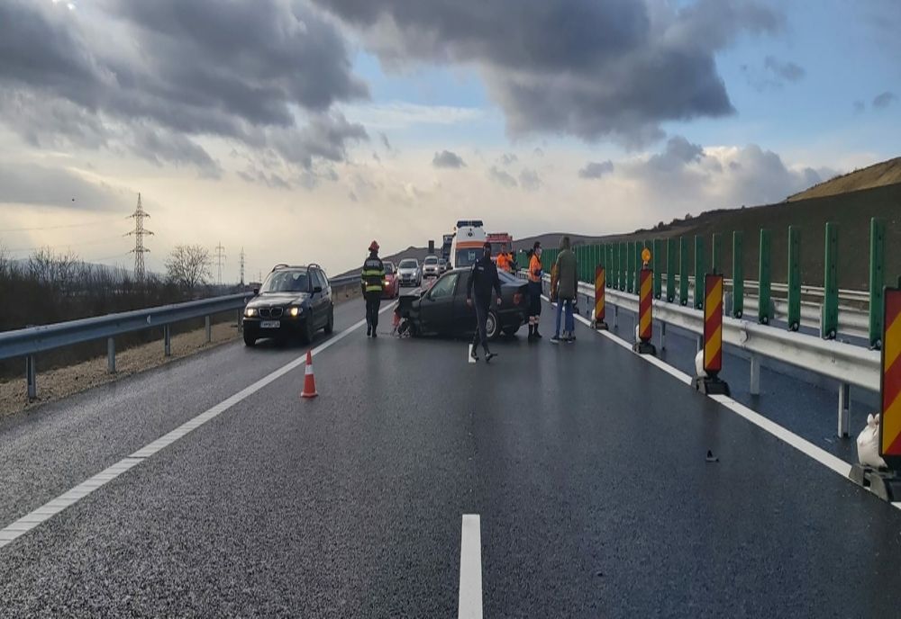 ACCIDENT pe Autostrada A10 Sebeș – Turda