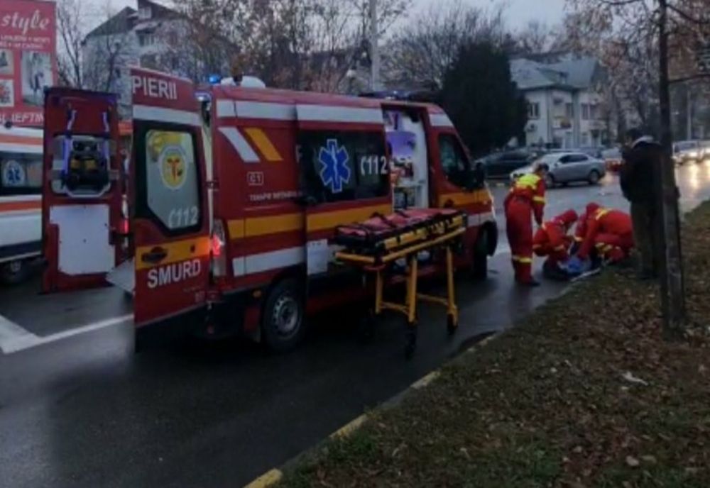 Pieton accidentat în Alba Iulia