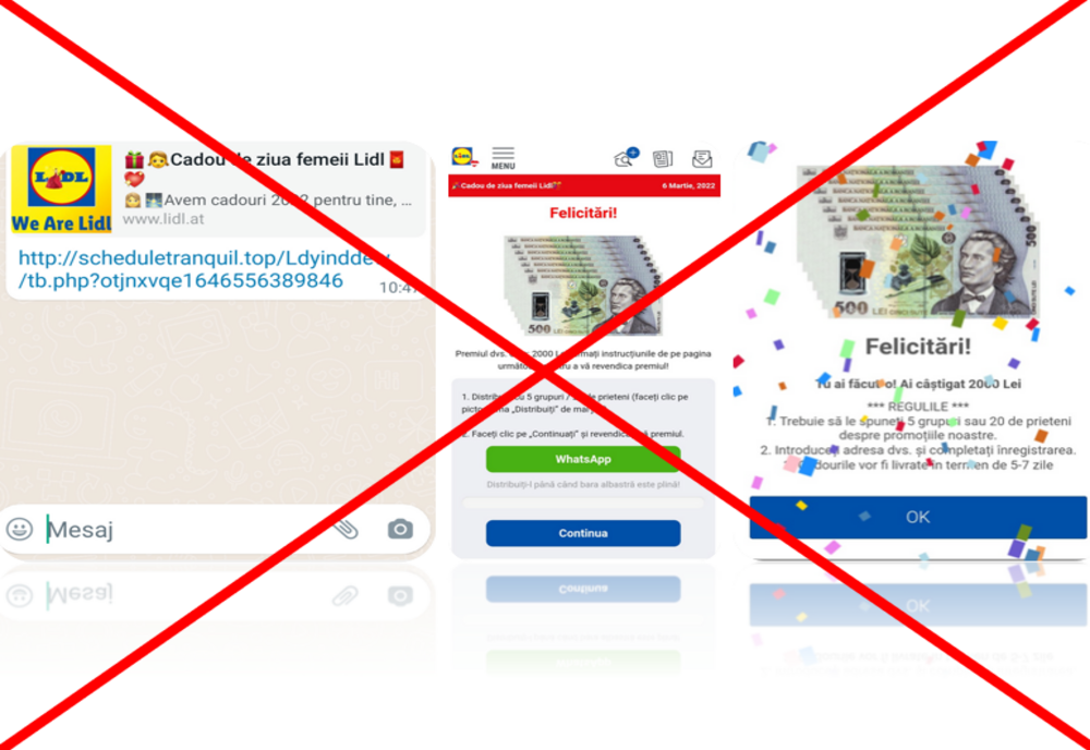 ALERTĂ CIBERNETICĂ - capcane promoționale pentru Ziua Femeii