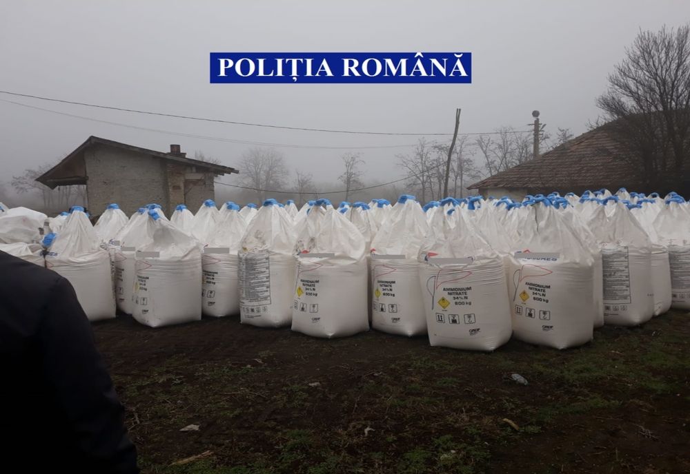 Peste 130 de tone de îngrășăminte chimice indisponibilizate 