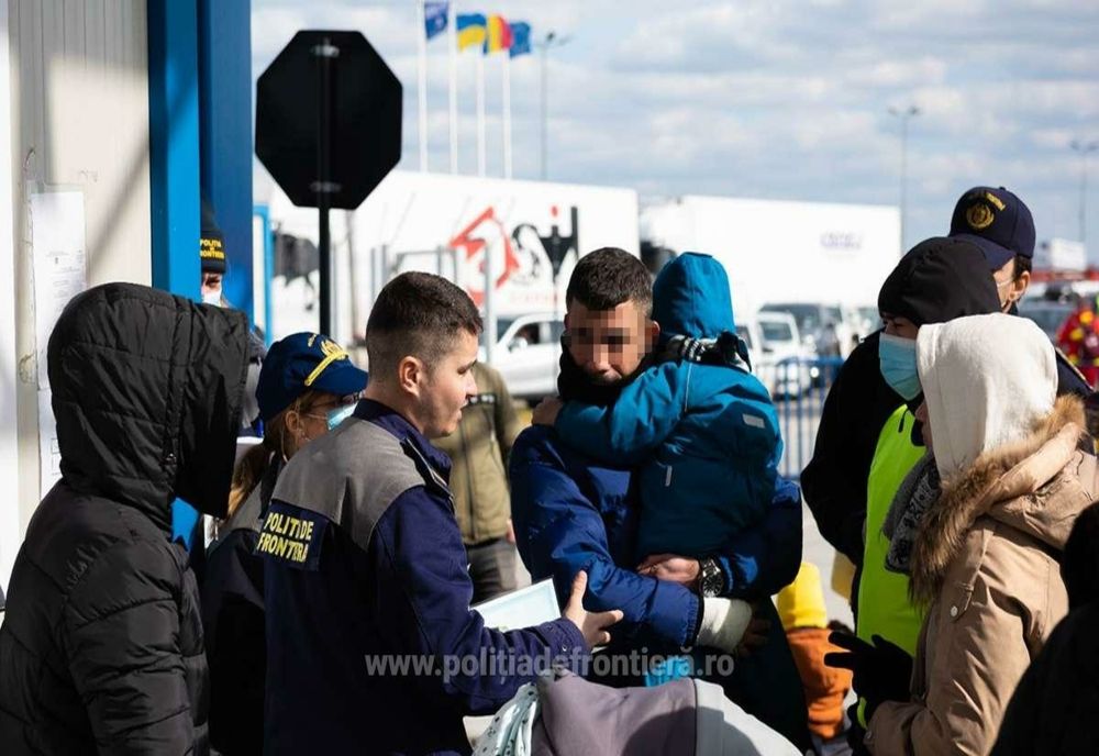 33. 969 cetăţeni ucraineni au intrat în România pe 6 martie