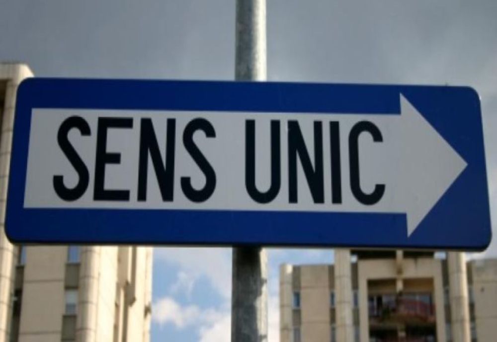 Sensul unic de pe o stradă din Alba Iulia, inversat 