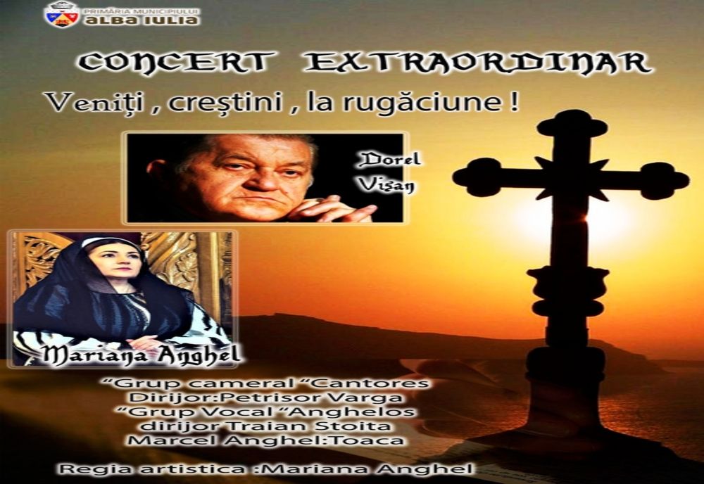 „Veniți, creștini, la rugăciune!”, invitația municipalității la o serie de 3 concerte religioase în bisericile din Alba Iulia