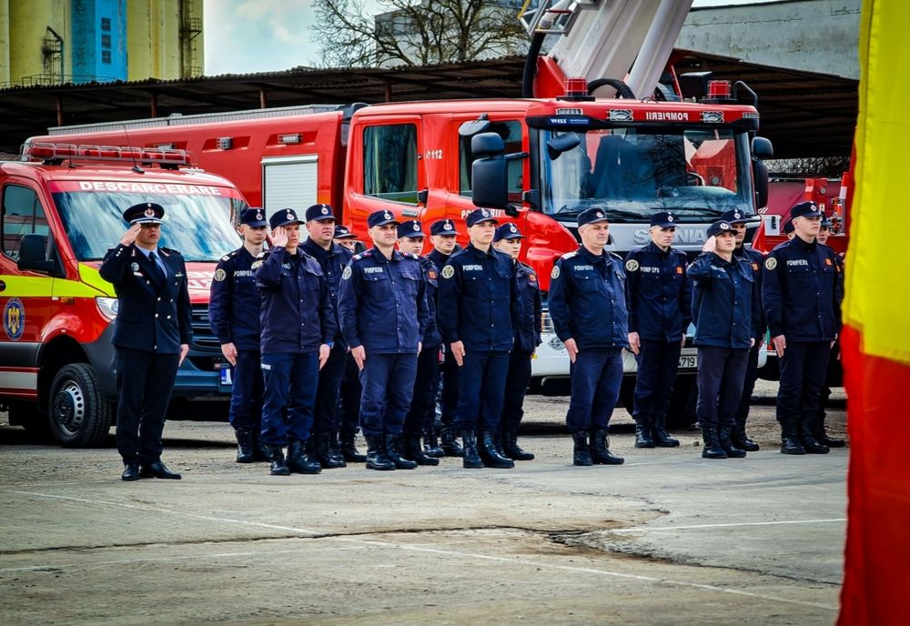 Ceremonial de depunere a jurământului militar la ISU Alba