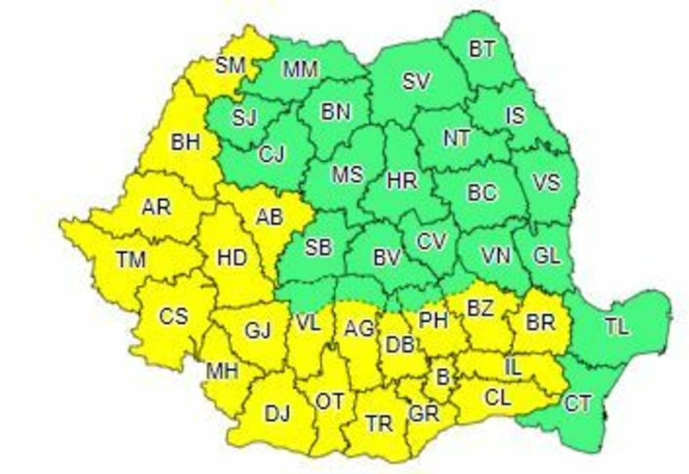 Avertizare meteo: Cod galben de caniculă în județul Alba