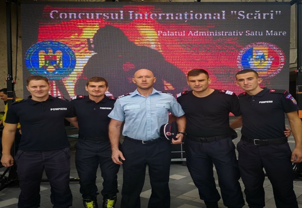 Pompierii din cadrul ISU Alba, din nou pe podium!