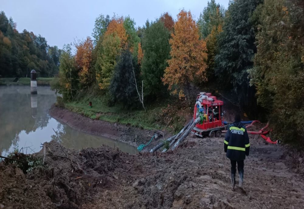 Update la intervenția de la Barajul - Lac de acumulare piscicolă Tăul Mare - Roșia Montană  