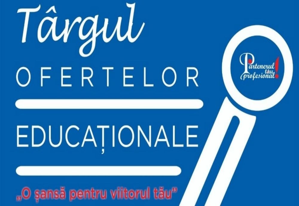 Târgul ofertelor educaționale pentru elevii claselor VI-VIII din județul Alba, „O șansă pentru viitorul tău” 