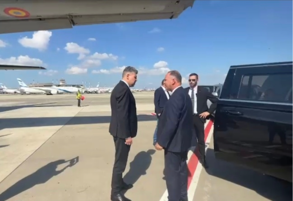 Marcel Ciolacu a ajuns în Israel: "În vremuri atât de tulburi, România continuă să fie un factor de stabilitate"