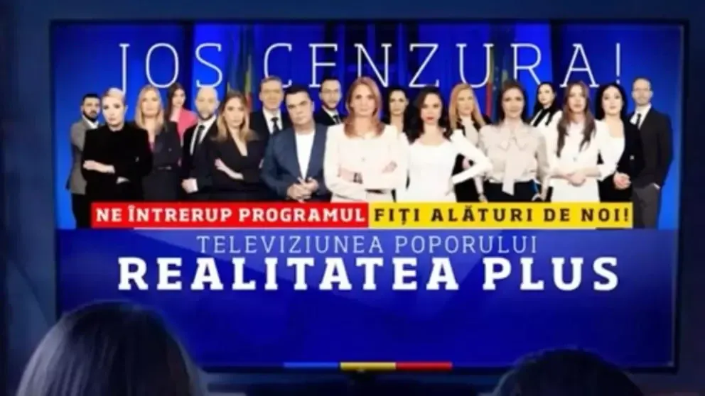 Licența Realitatea Plus, retrasă de CNA. Atac mârșav al sistemului la adresa Televiziunii Poporului