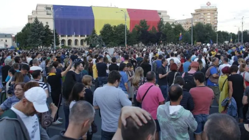 Protest Piața Victoriei
