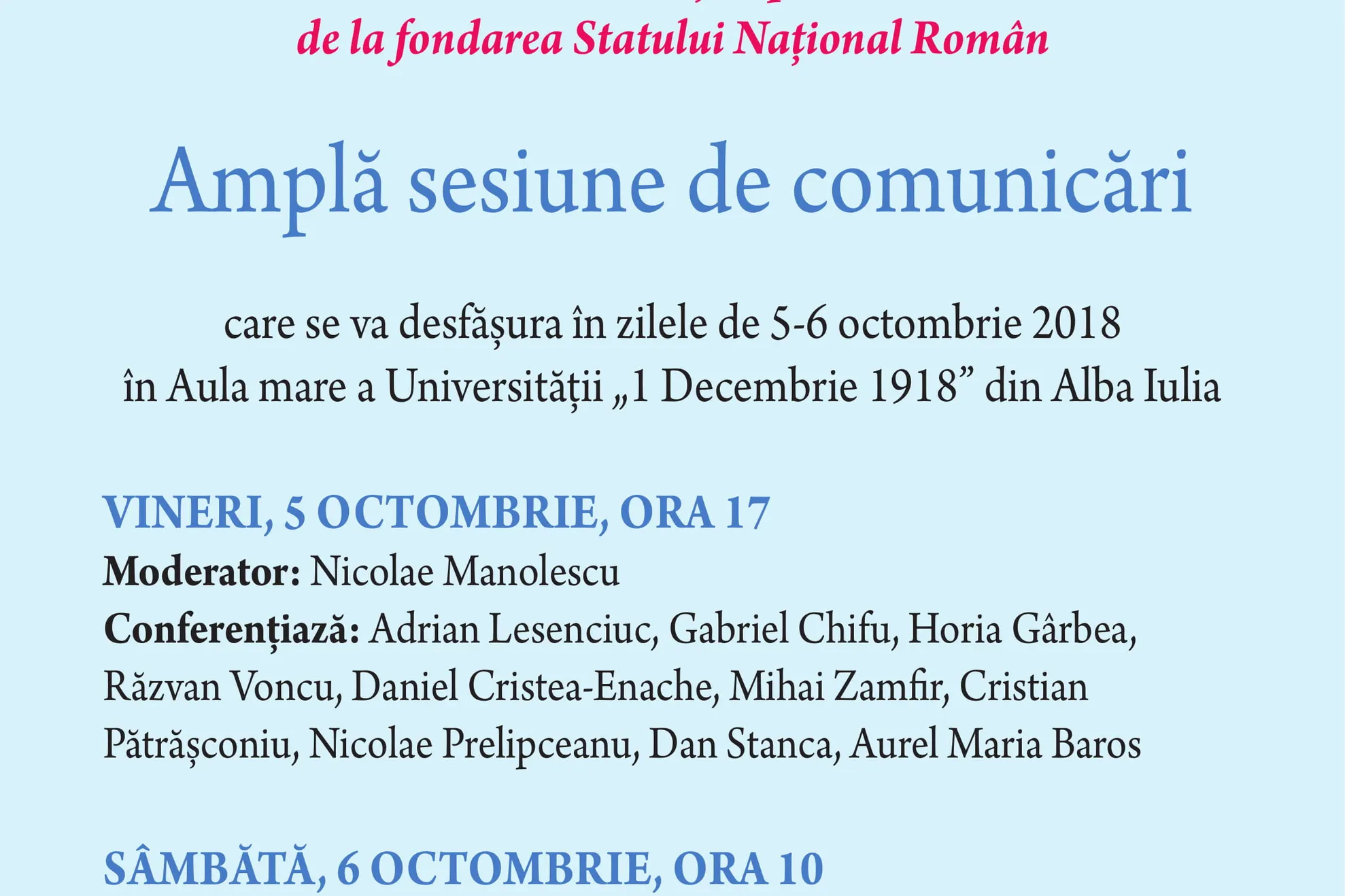 afis centenar roman romanesc - ALBA IULIA v3-1
