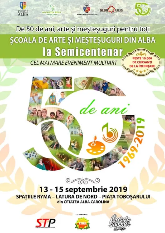 afis scoala de arte aniversare 2019