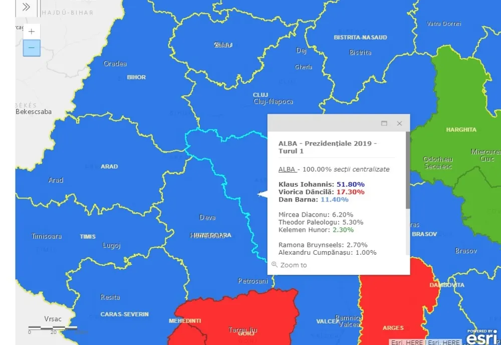 UPDATE ORA 11 : Cum arată votul în orașele din județul Alba 