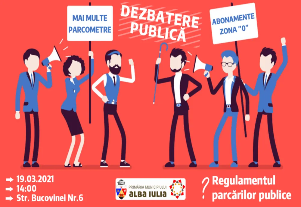 Regulamentul de organizare și funcționare a parcărilor va fi stabilit împreună cu cetățenii municipiului