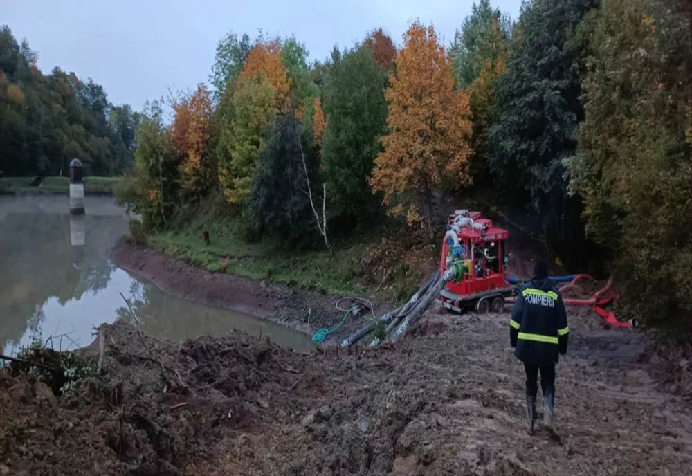 Update la intervenția de la Barajul - Lac de acumulare piscicolă Tăul Mare - Roșia Montană