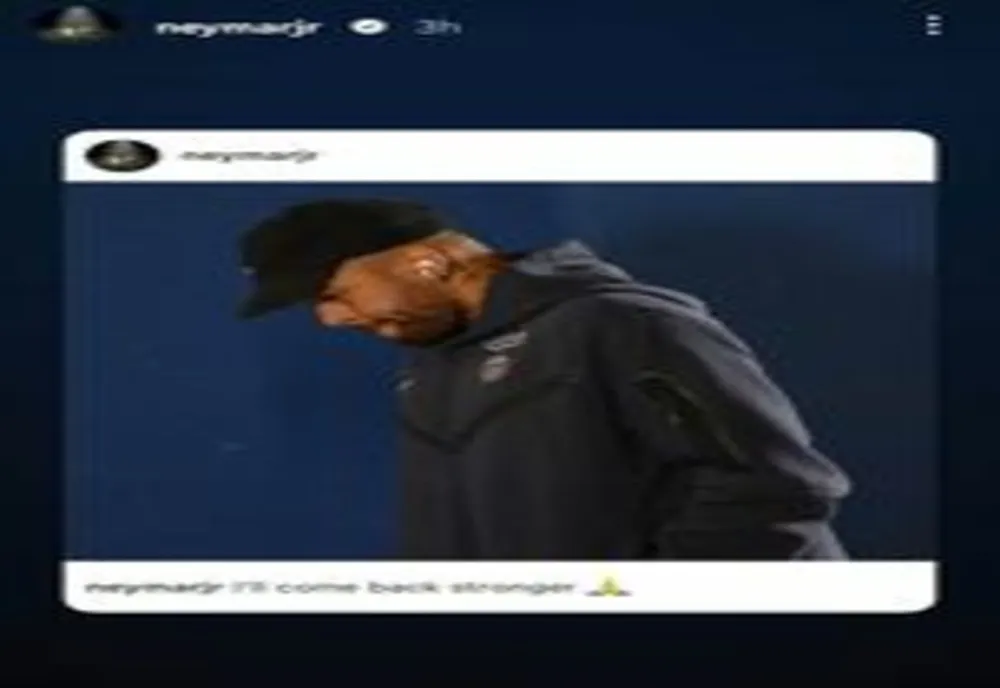 ”Voi reveni mai puternic!”, a scris Neymar pe rețelele sociale după ce a aflat că nu va mai juca în acest sezon!