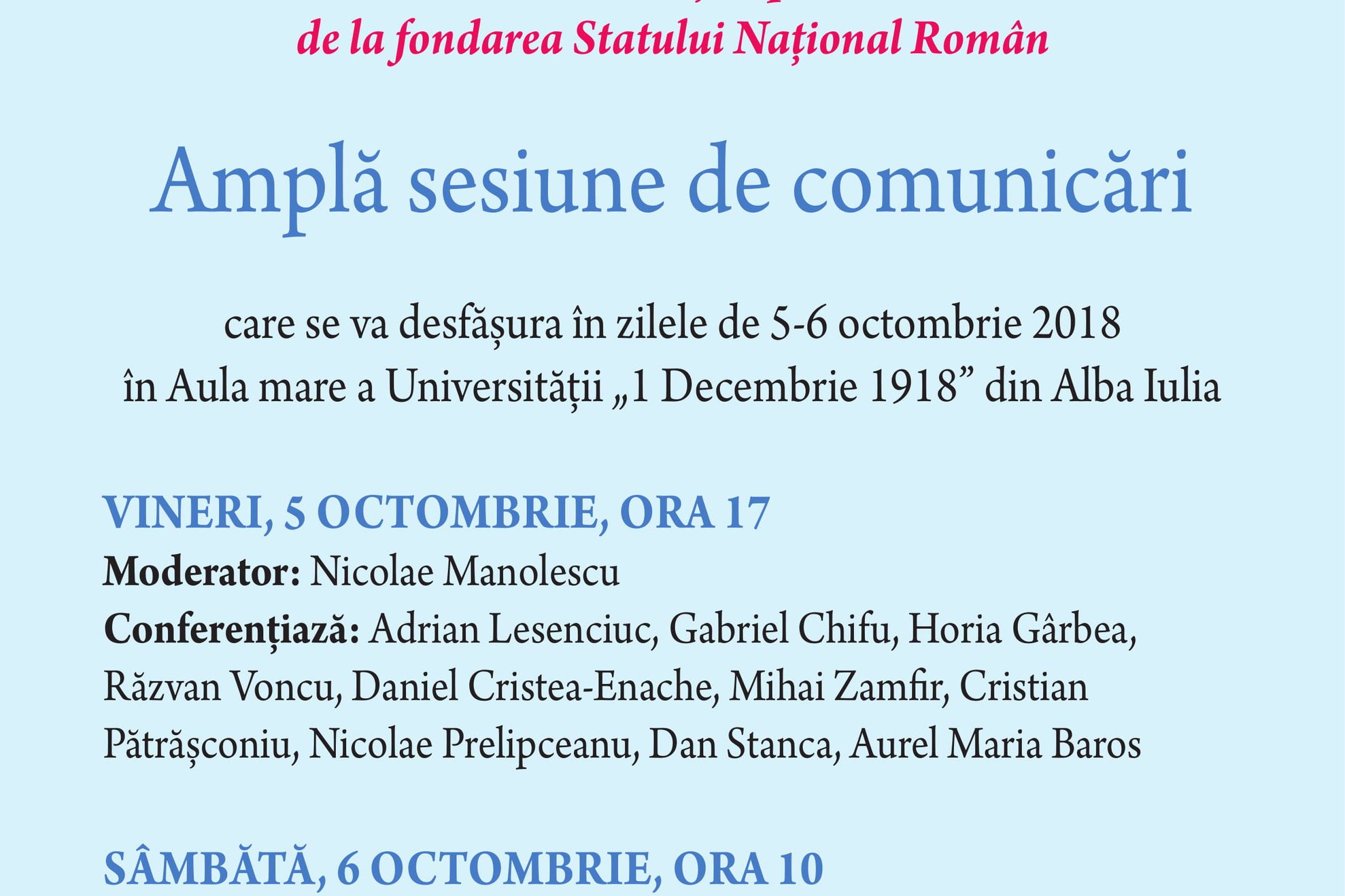 afis centenar roman romanesc - ALBA IULIA v3-1