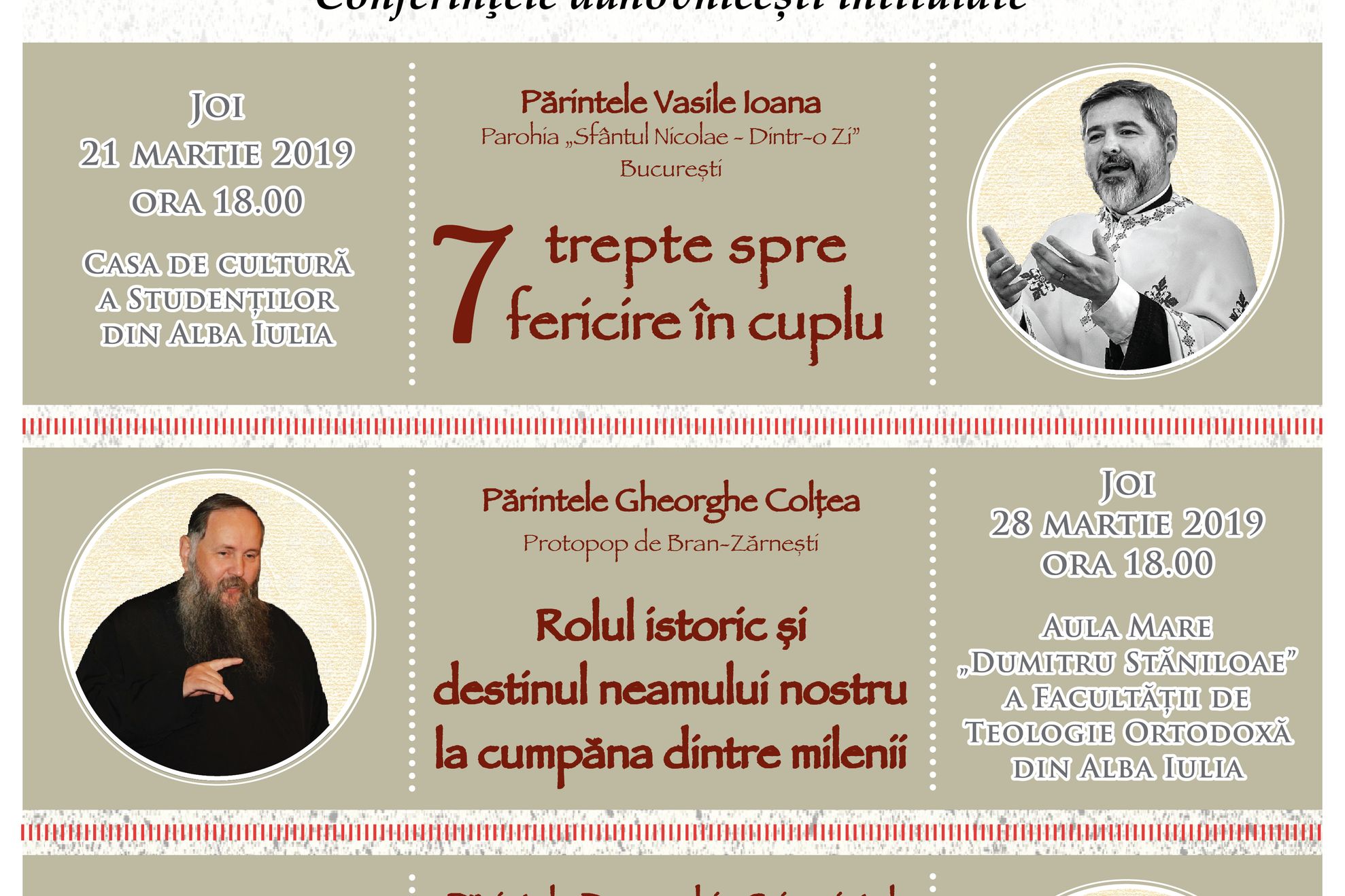 Conferințe Postul Mare