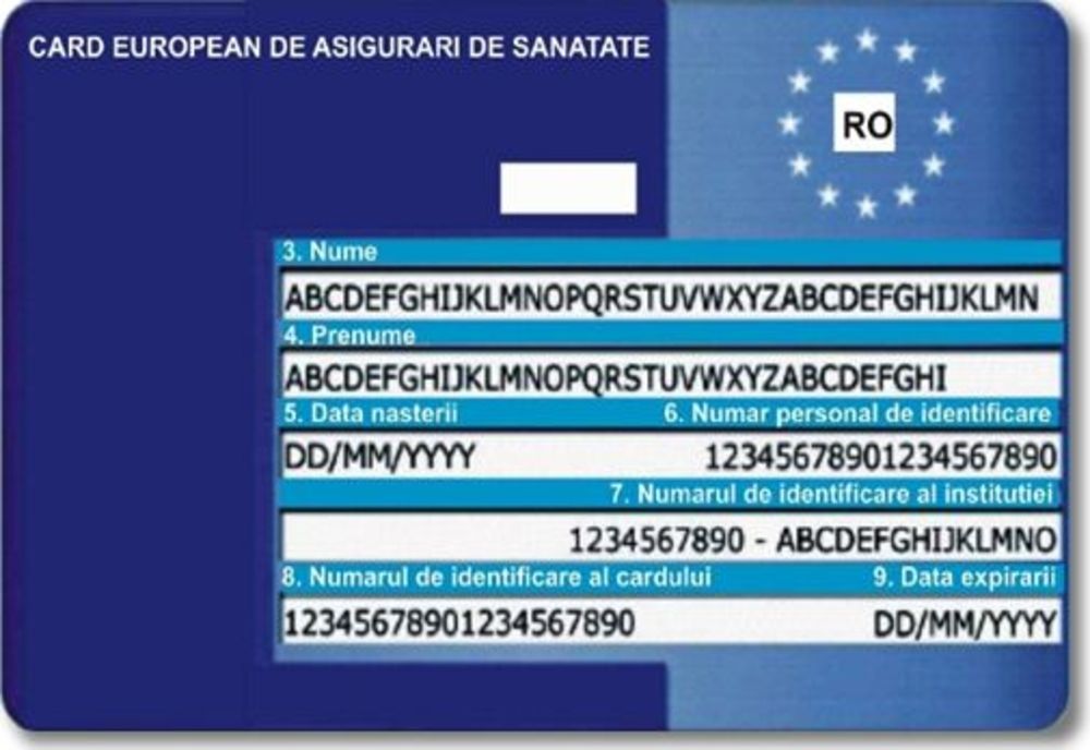 Se reia procedura de tipărire și distribuire a cardurilor europene de sănătate