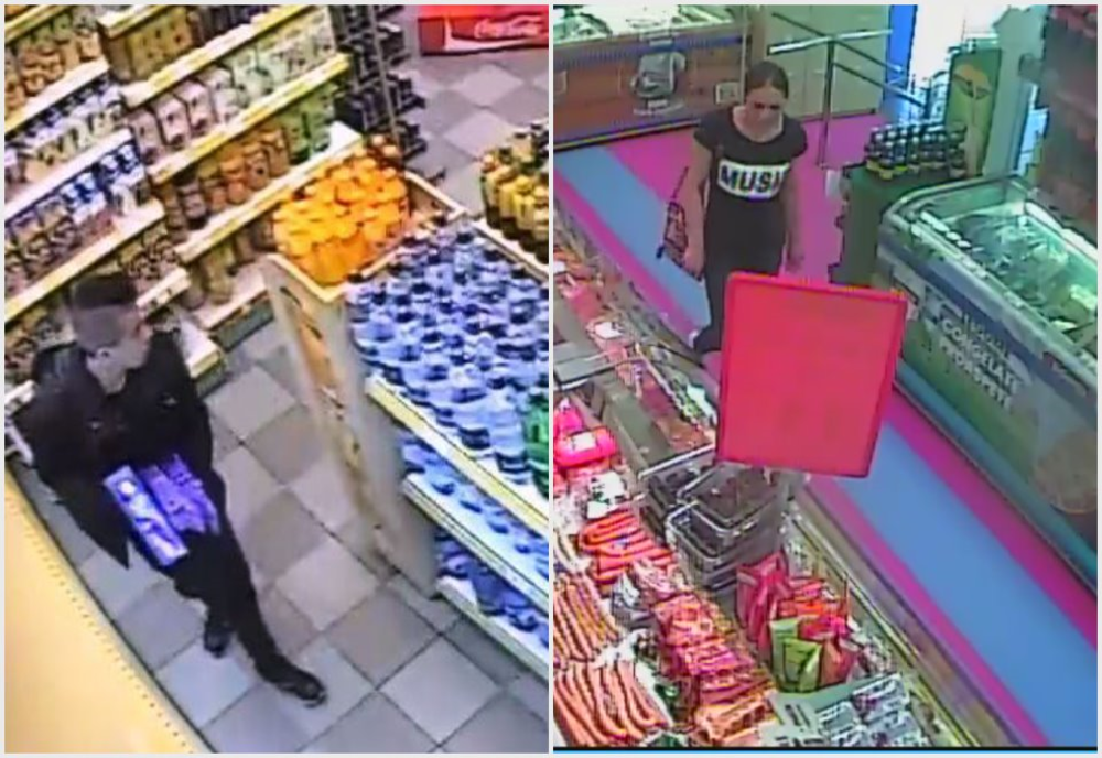 Poliția din Alba Iulia solicită sprijin pentru identificarea unor suspecți de furturi din magazine