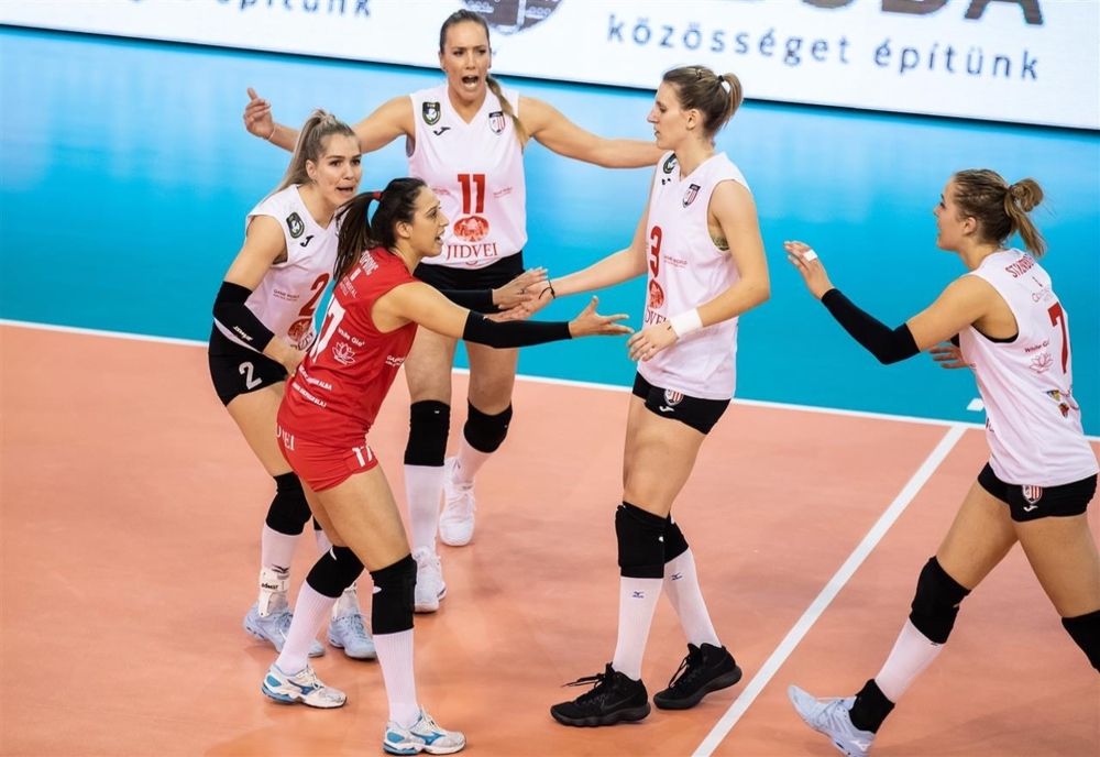 Volei Alba Blaj a câștigat primul meci din Liga Campionilor