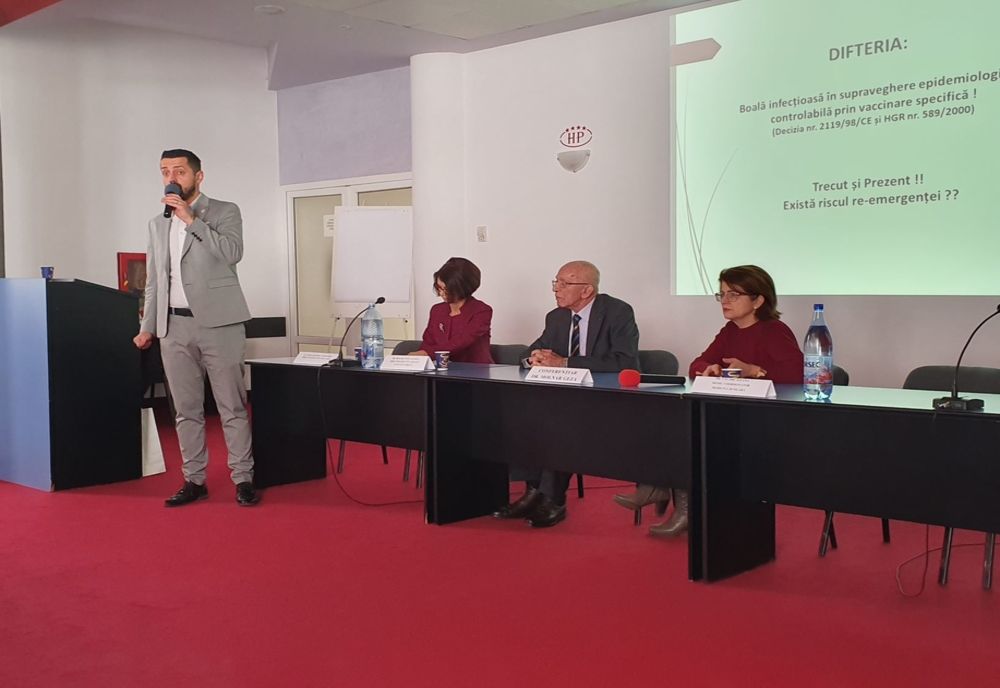 70 de medici au fost prezenţi la masa rotundă cu tema "Difteria - între trecut şi prezent"