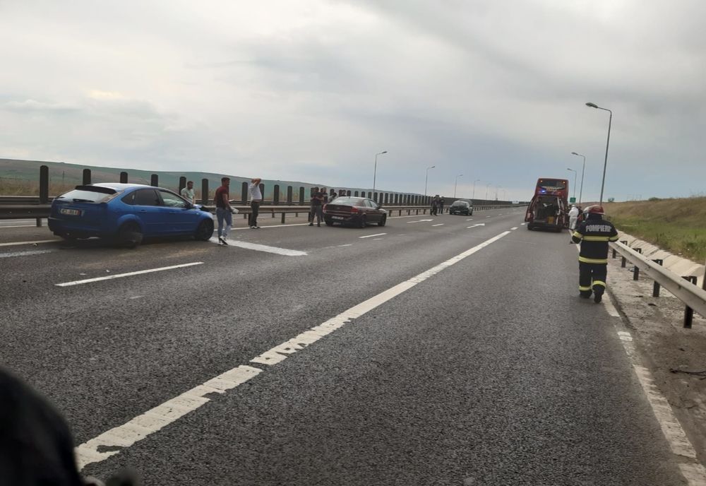 11 persoane ce veneau din ZONA ROȘIE  COVID 19 implicate într-un accident pe A1
