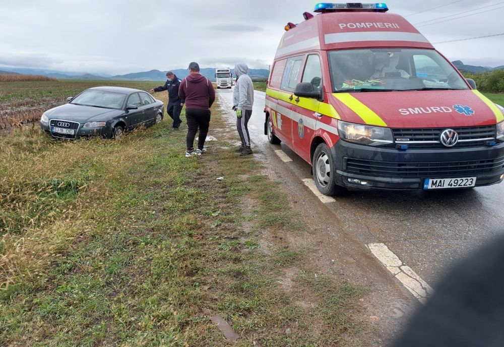 Accident rutier pe raza localității Galda de Jos 