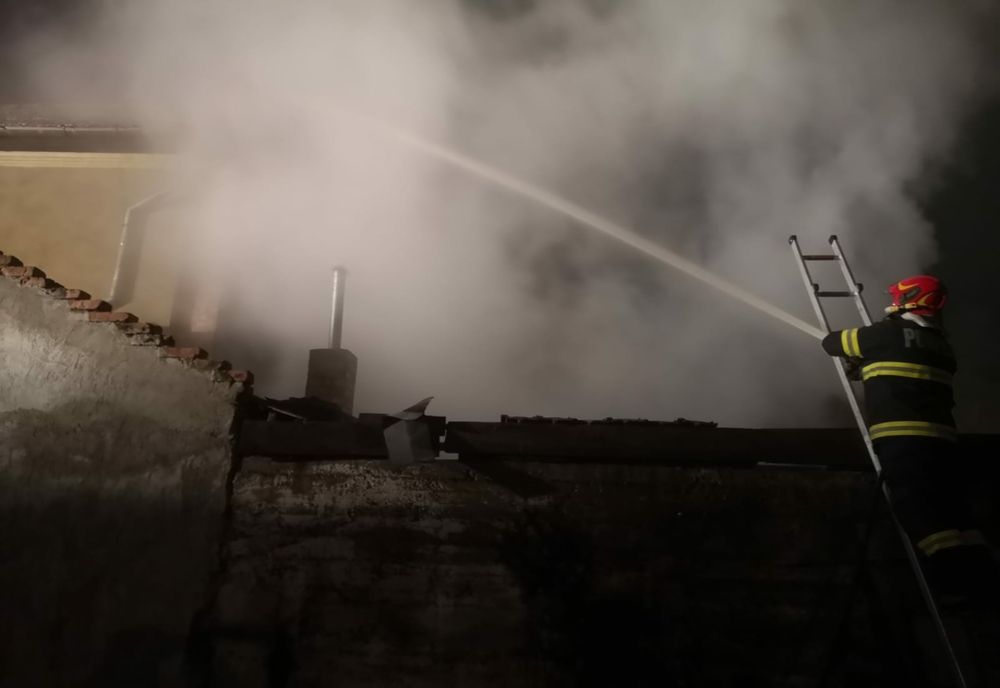Incendiu în Alba Iulia