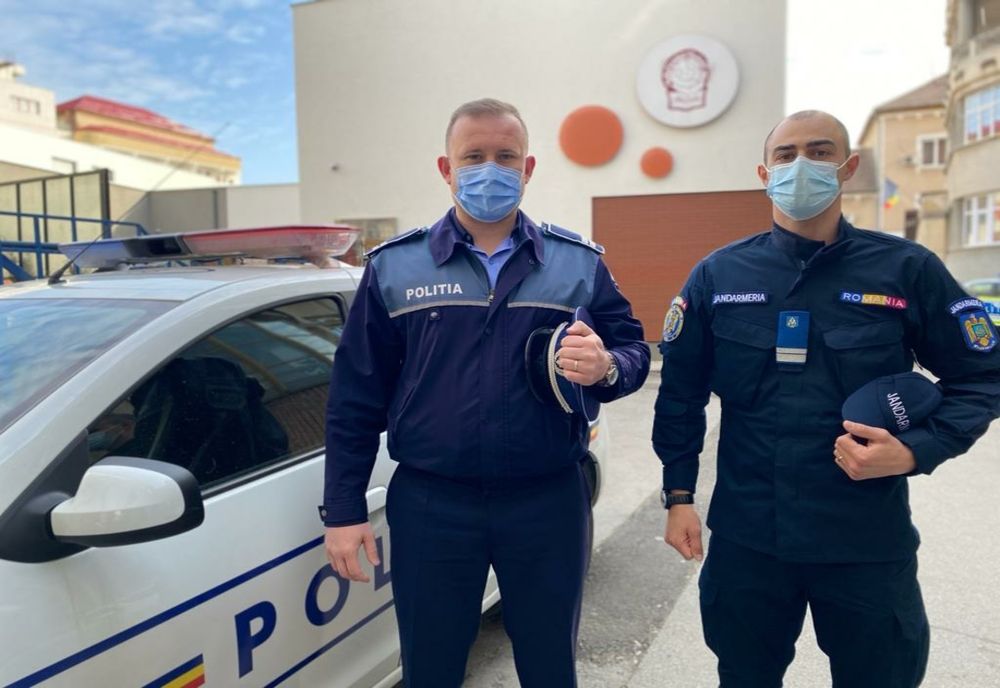 Un polițist și un jandarm au reușit să îl oprească din acțiunea sinucigașă pe un bărbat din Alba Iulia