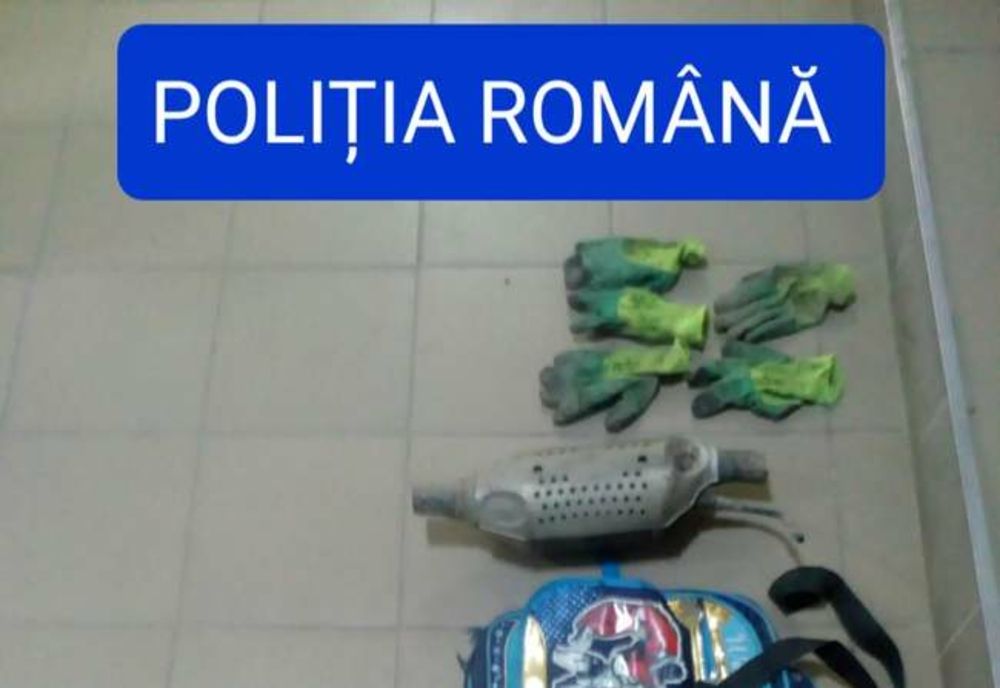 Hoți de catalizatoare prinși de polițiști
