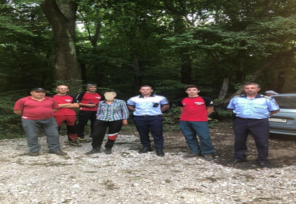 Femeie din Alba Iulia rătăcită în pădure! Unde au găsit-o salvatorii