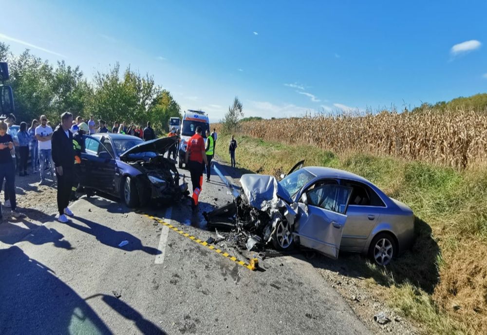 Elicopter SMURD solicitat pentru un copil de 6 ani, victimă a unui accident rutier