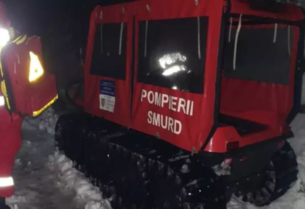Tânăr de 24 de ani blocat în munți, salvat la timp - suferise un atac cerebral