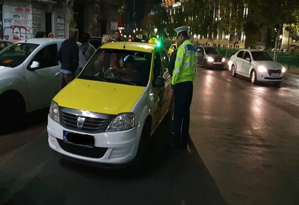 Acțiune de verificare a taximetriştilor, în Teiuș