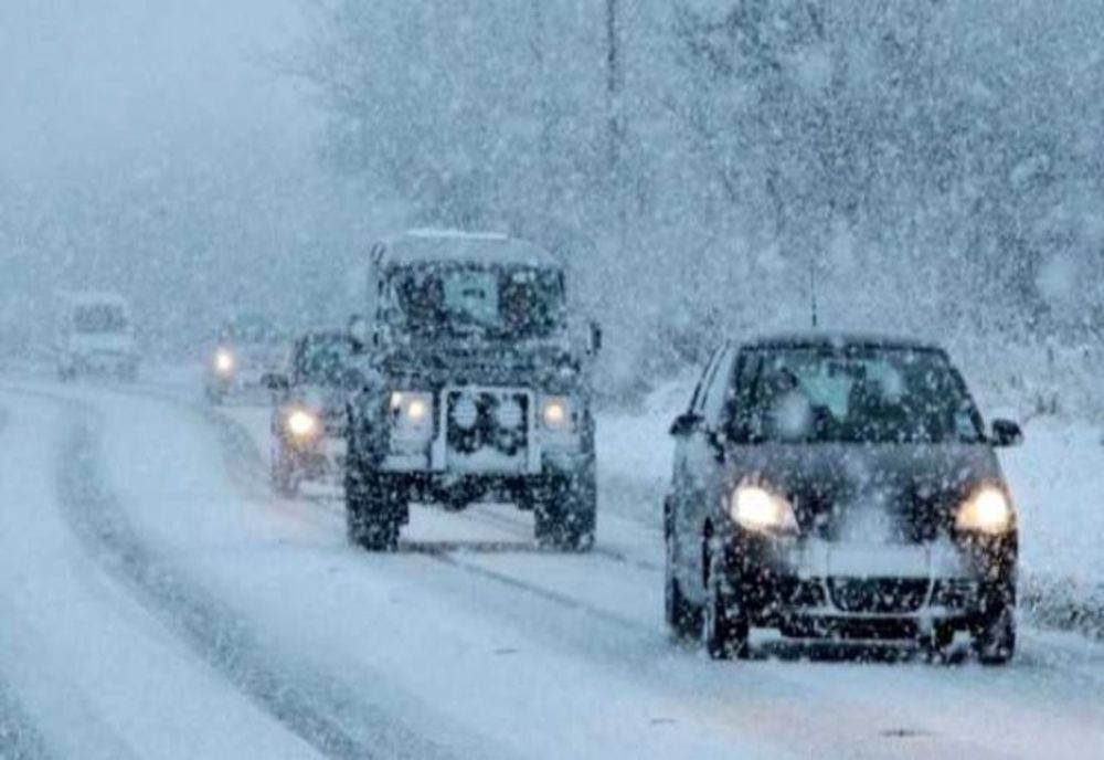 Informare meteo de ninsori, până mâine seară