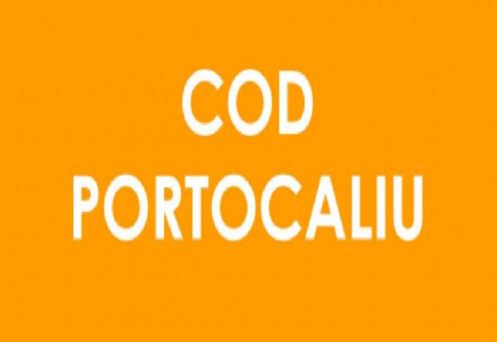 Cod portocaliu de vreme severă imediată Alba! Populația a fost avertizată prin RO-ALERT